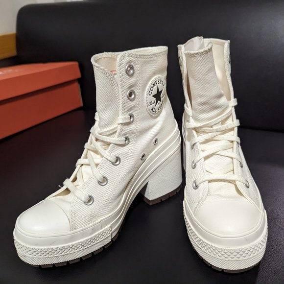 Converse Chuck 70 De Luxe Heel Leather Size 6.5 (fits Size 7) (Size 6 also aval) - Picture 13 of 13